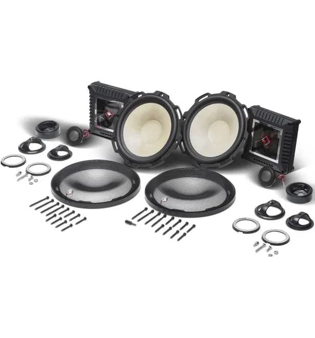 Power T3 6.5-Inch 2-Way 125W RMS Components Car Speaker System