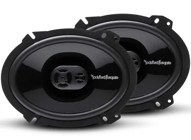 Punch P1683 6x8" 3-Way Car Speakers