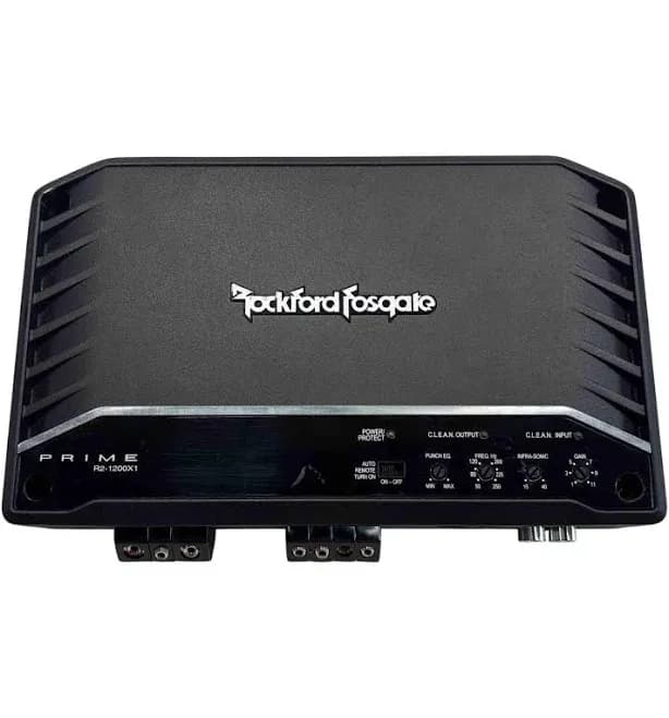 R2-1200X1 Prime 1200W Mono Car Audio Amplifier