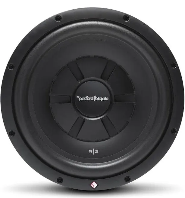 R2SD4-12 12" 500W 4-Ohm Shallow Mount Slim Car Subwoofer Sub
