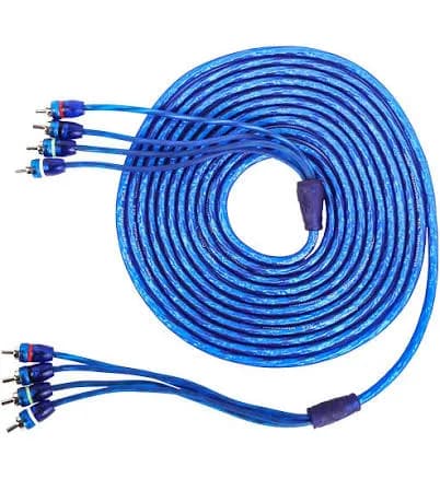 17foot 4-Channel Twisted Pair RCA Interconnect Cable