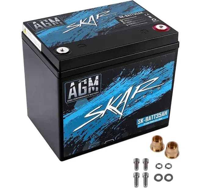 20Ah High Performance Car Audio Battery with Terminals