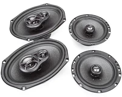 6"x9" 300W 3 Way Coaxial and 6.5" 200W Car Audio Speakers System - 4 Speakers