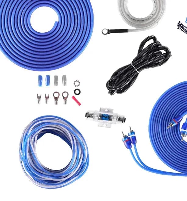 8 Gauge - 800 Watt OFC Amplifier Wiring Kit