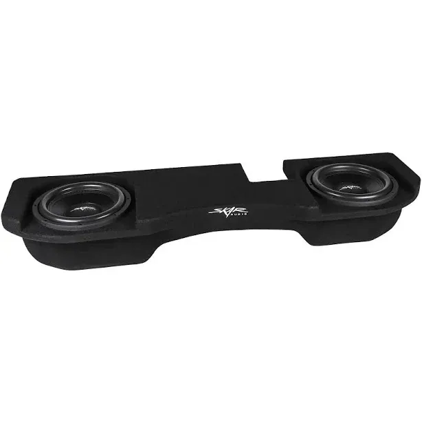 Dual 12" Loaded Enclosure for 2002-2018 Ram Crew/Quad Cab