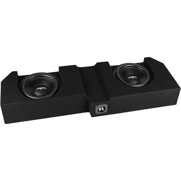 Dual 12" Loaded Enclosure for 2019-2024 Chevy/GMC Crew Cab