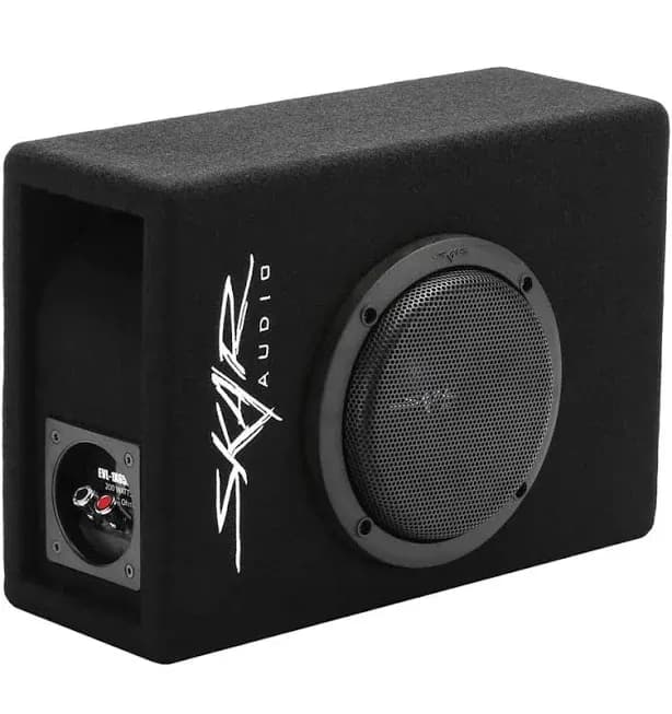 EVL-1X65D4-V-LP 6.5" 400 Watt Low Profile Slot Port Loaded Car