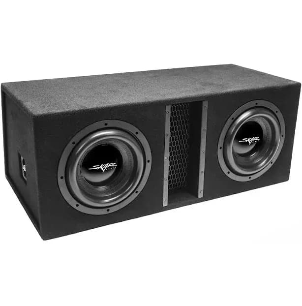 EVL-2X10D4 Dual 10" 4000W Loaded EVL Series Vented Subwoofer