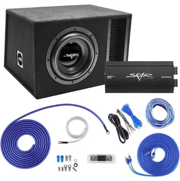 EVL Series 10" Complete Subwoofer Bass Package