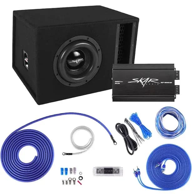 EVL Series 8" Complete Subwoofer Bass Package