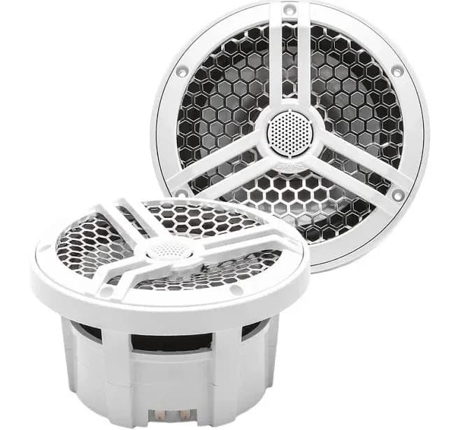 Marine 6.5" Full Range 2-Way 320 Watt Speakers - White