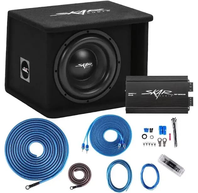 Skar Audio SDR Series Dual 12" Complete Subwoofer Bass Package