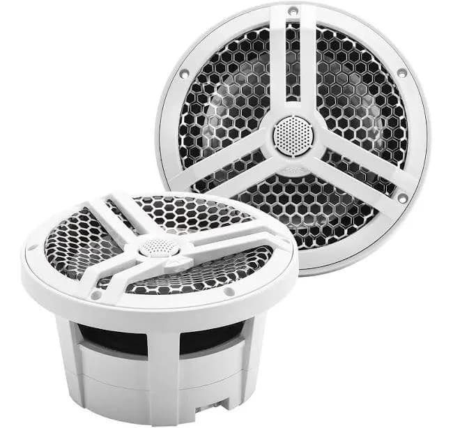 SK8M 8" 2-Way Marine Full Range 500 Watt Coaxial Speakers (Pair)
