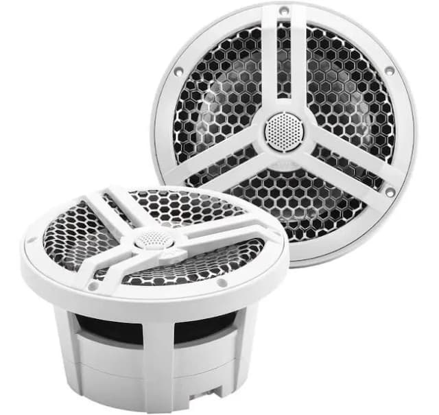 SK8M 8" 2-Way Marine Full Range 500 Watt Coaxial Speakers (Pair)