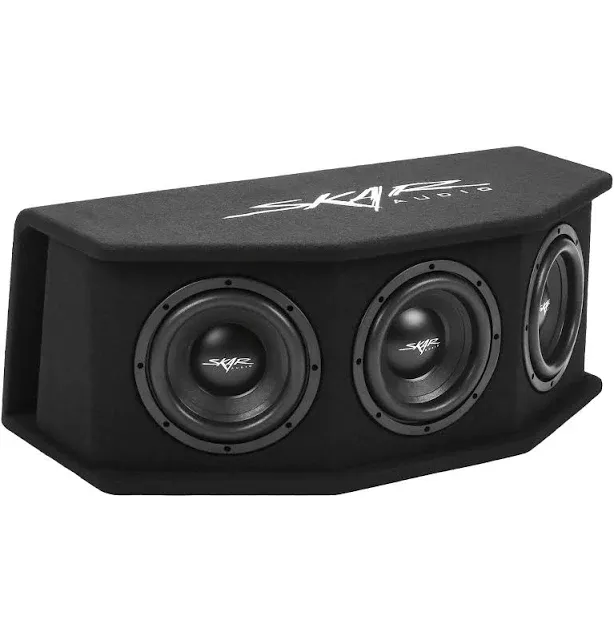 Triple 8" 2100W Loaded SDR Series Vented Subwoofer Enclosure