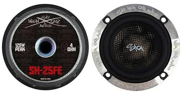SH-25FE 2.5" Loudspeaker with Carbon Fiber Cone (Pair)