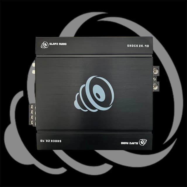 SLAPZ Car Audio Shock 2K.4D 500x4 4 channel car amplifier
