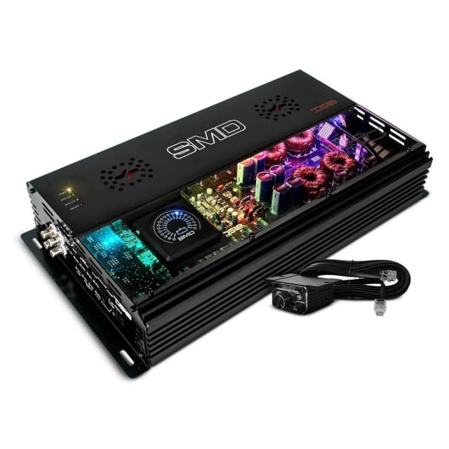 4 Ch Class A/B 2000 w RMS 2 Ohm Amplifier w/WM-1 Voltmeter SMD-500.4AB DS18