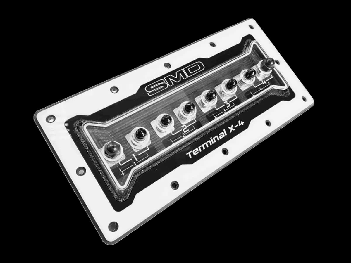 SMD 4 Channel Speaker Terminal X-4 (TX-4) - Steve Meade Designs