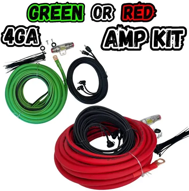 4 Gauge CCA Amp Kit