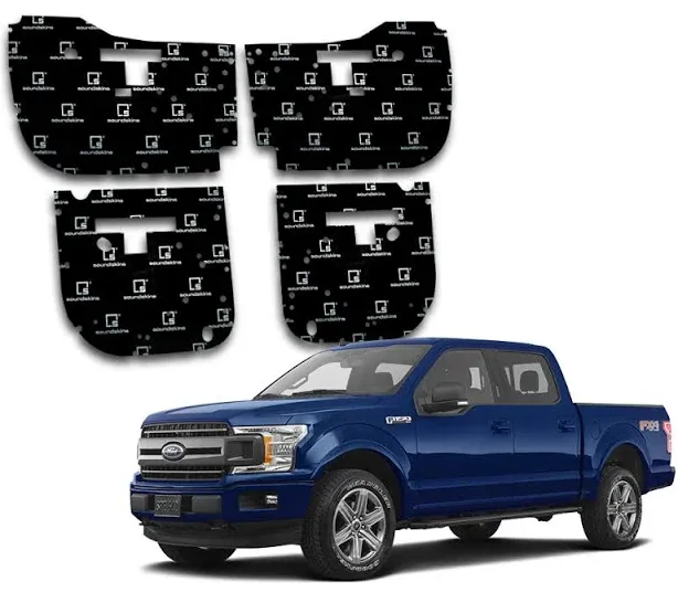2015-2020 Ford F-150 4-Door Sound Deadening Vehicle Specific Kit