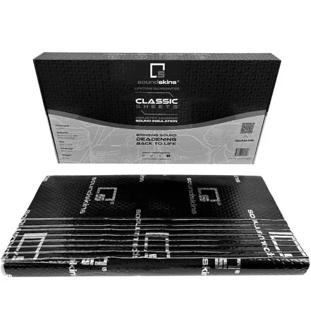 Black Sound Deadening Kit Double Layer Mat