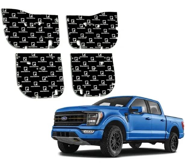 Ford F-150 4-Door Sound Deadening Vehicle Specific Kit