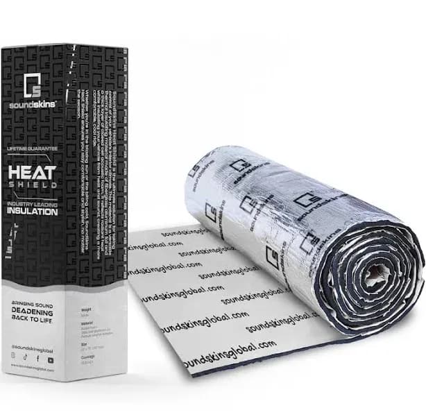 Heat Shield Thermal Insulation and Sound Deadening Kit