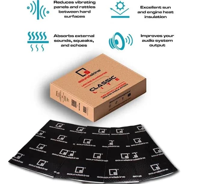 LITE Sound Deadening Kit Double Layer Mat