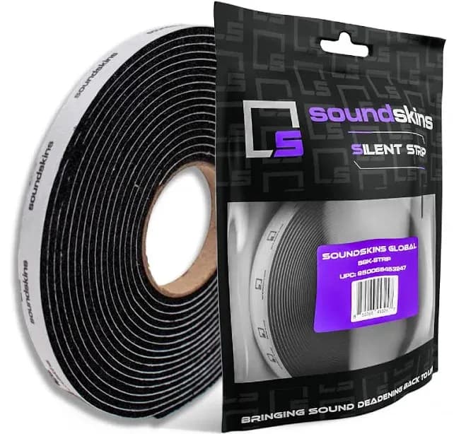 SoundSkins Silent Strip Sound Deadening Closed Cell Acoustic Foam Tape Accessory