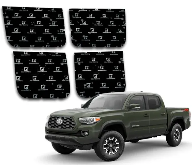 Toyota Tacoma 4-Door Sound Deadening Vehicle Specific Kit (2016-2023)