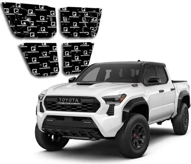 Toyota Tacoma 4-Door Sound Deadening Vehicle Specific Kit