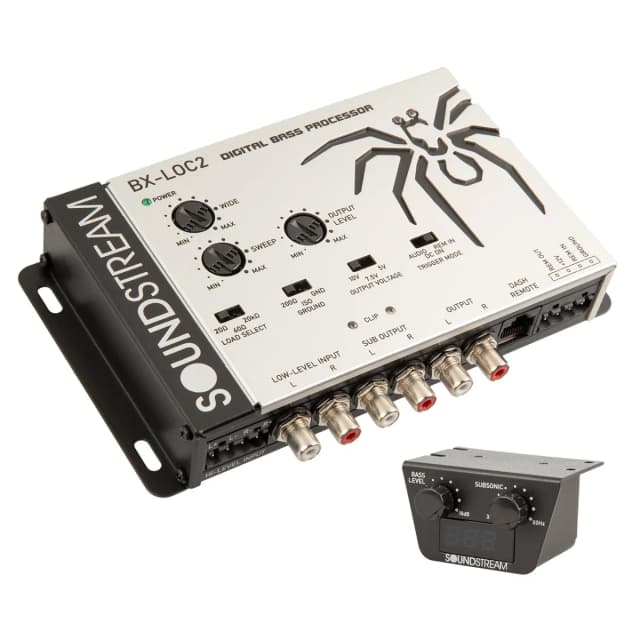 BX-LOC4 | Digital Bass Reconstruction Processor with 4-Channel Line Output Converter