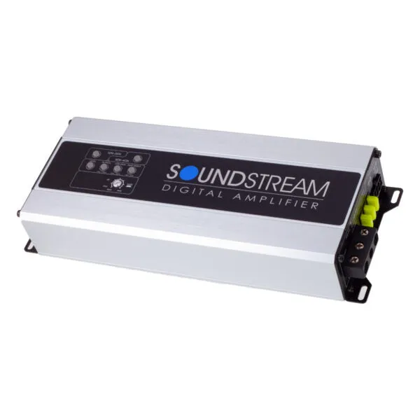 DPA5-2000D | Premium 5-Channel Compact Amplifier w/ Electronic Pre-Amp & Top LCD Panel