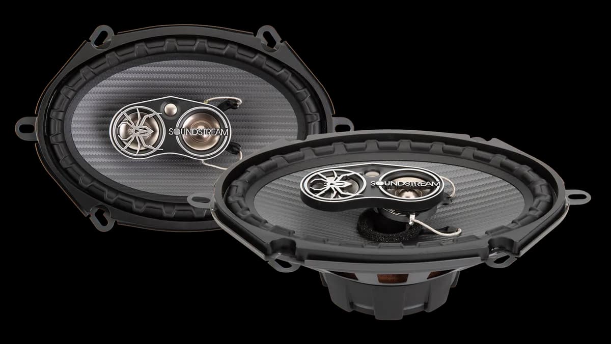 PS-57 | 5x7" 4-Way Full Range Coaxial Speakers 350W (Pair)