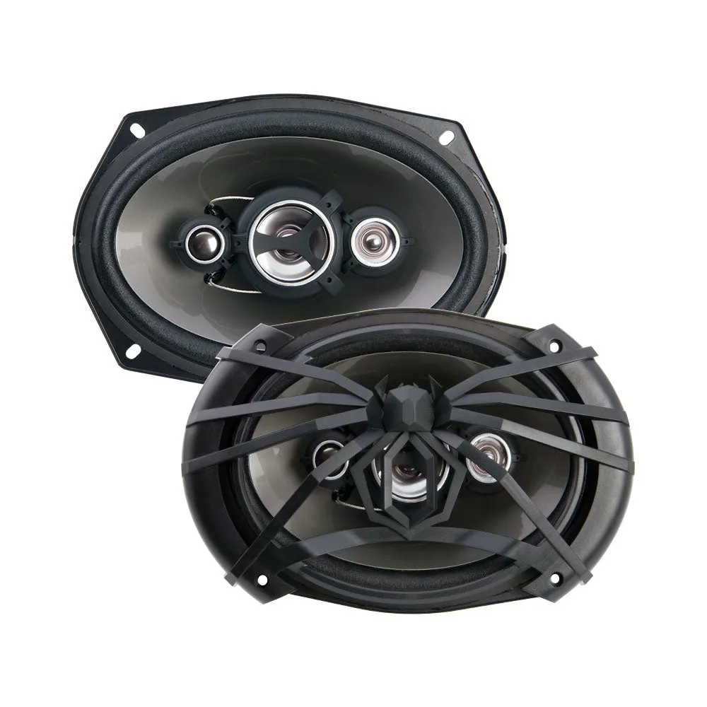 SR-694 | Reign Exclusive Series 6" x 9" 4-Way Speaker Pair w/ Special Speaker Grilles