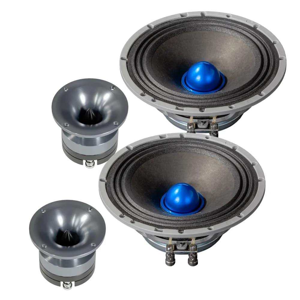 VBTT-6.5CS, 6.5" Midrange and Mini Horn Component Set, Active
