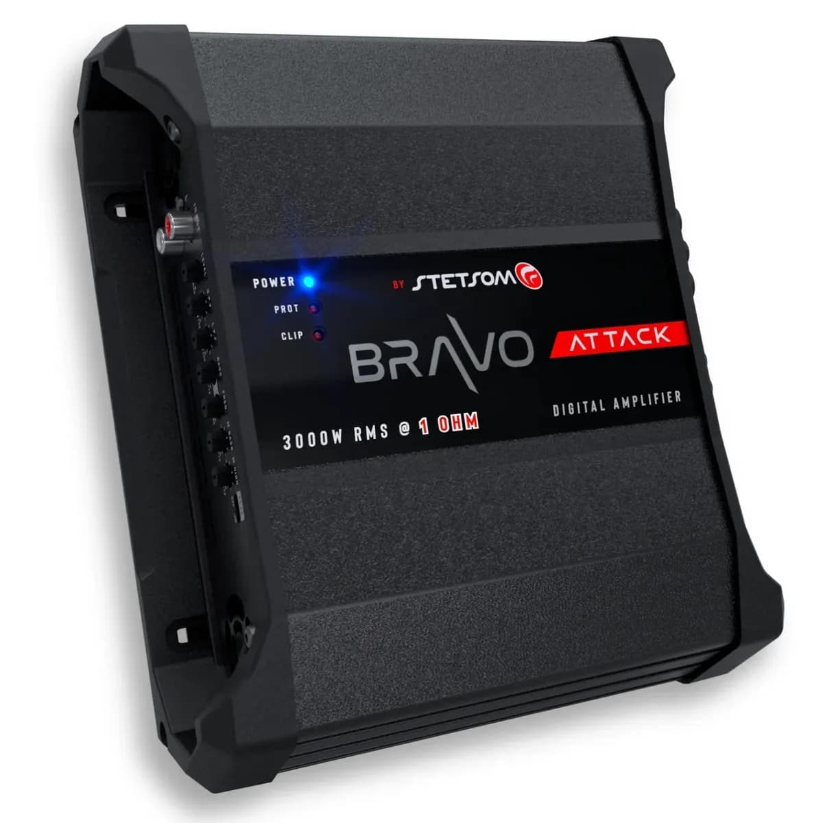BRAVO ATTACK 3000 W Mono One-Channel Full Range Digital Amplifier 1 Ohm