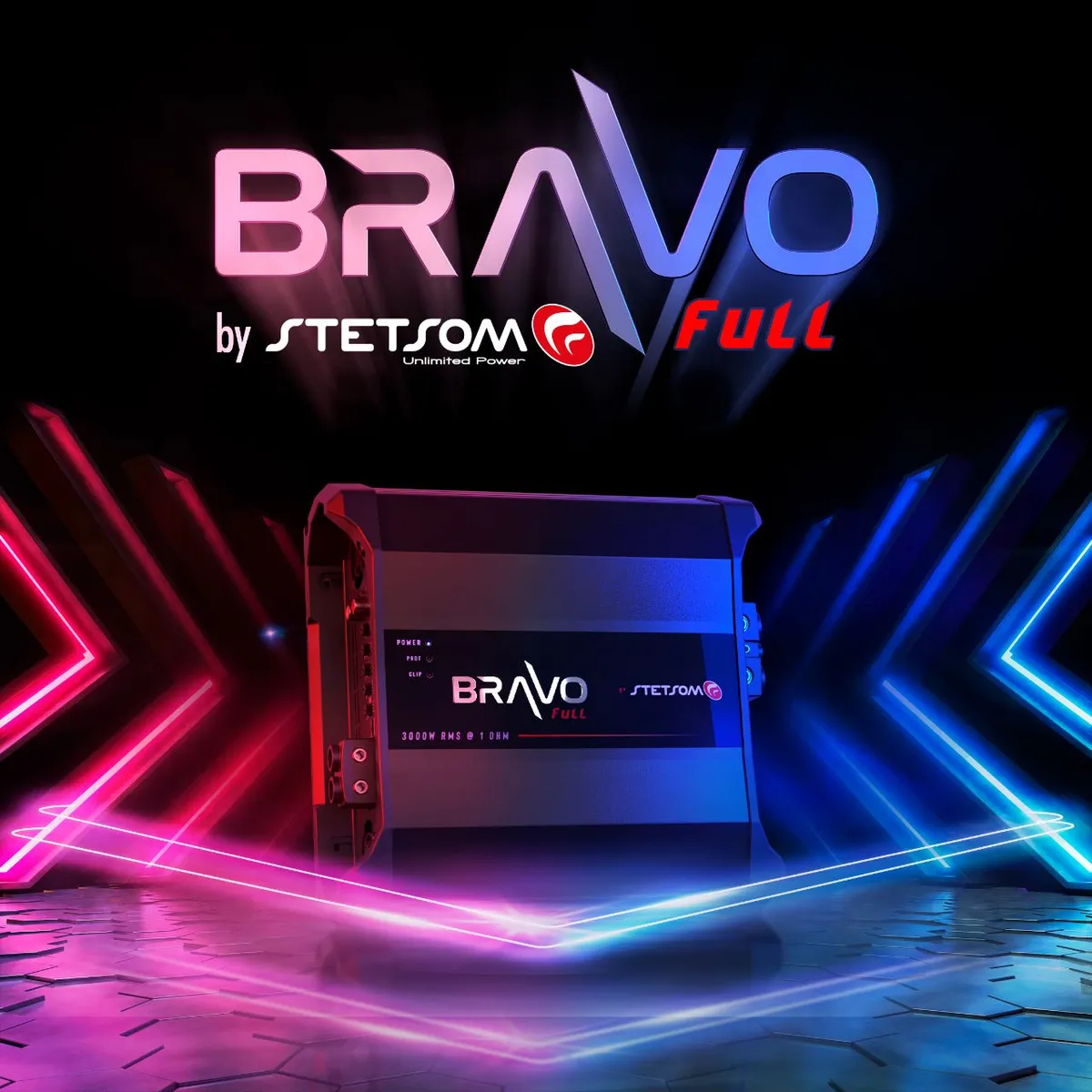 BRAVO FULL 3K Digital Full-Range Amplifier Mono One-Channel Class D 3000 W 1 Ohm
