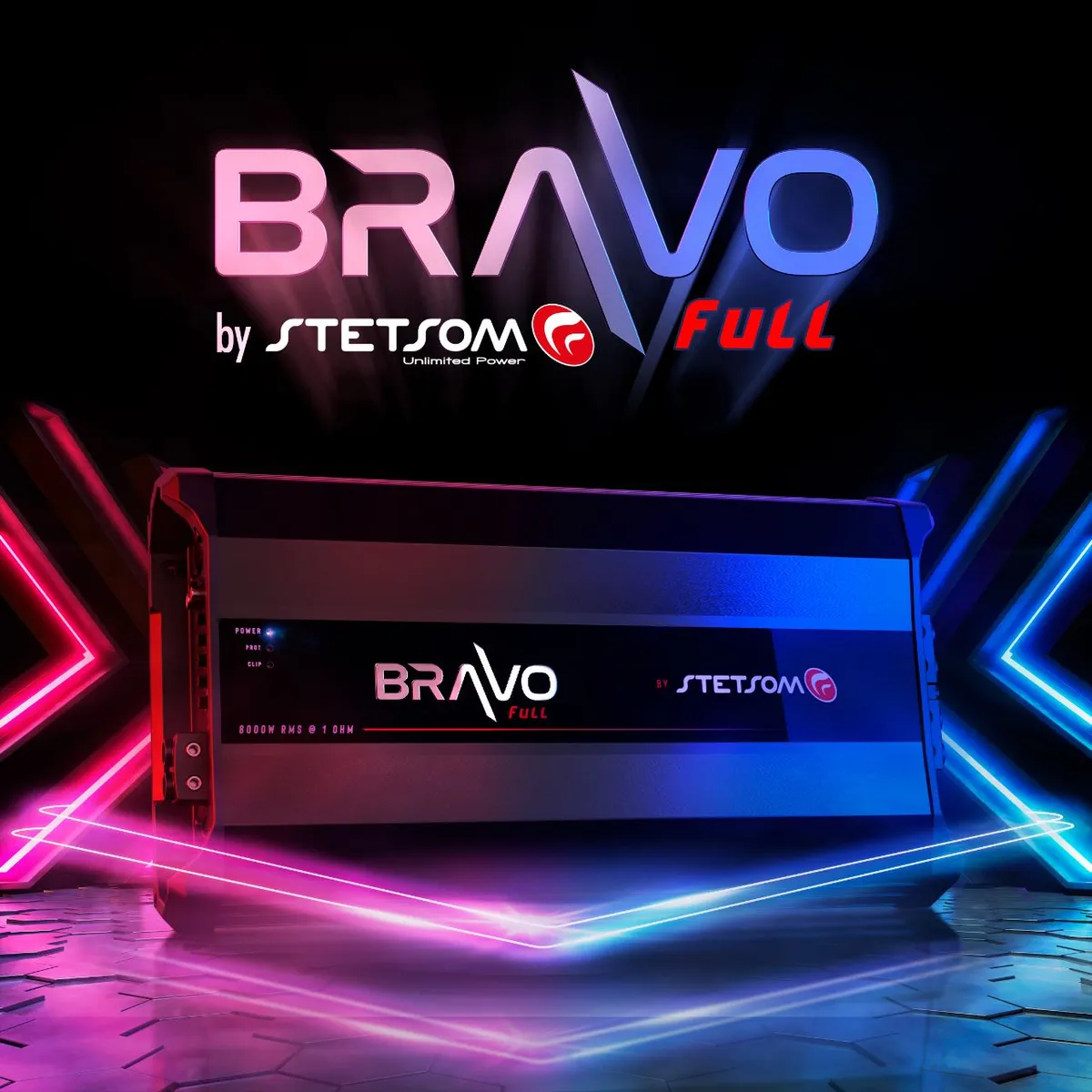 BRAVO FULL 8K Digital Full-Range Amplifier Mono One-Channel Class D 8000 W 1 Ohm