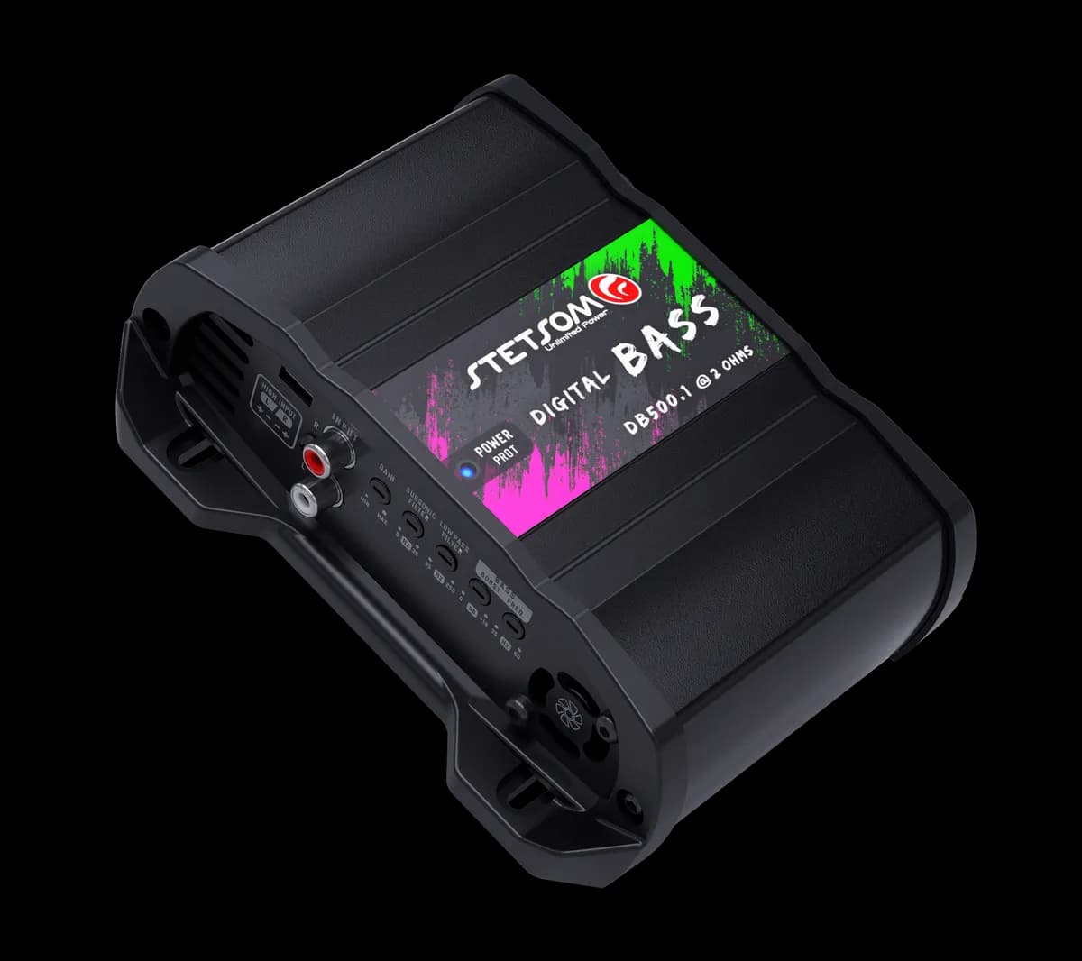 Digital Bass DB-500.1 Mono One-Channel Amplifier SPL 2 Ohm