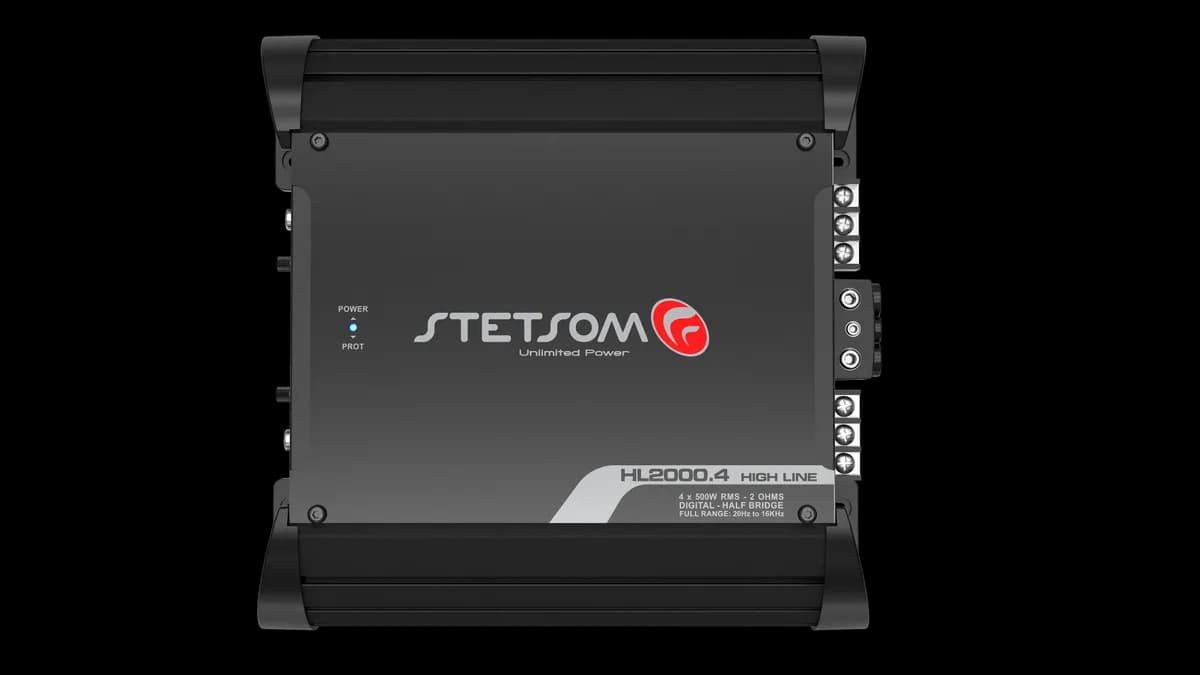 High Line HL-2000.4 Digital Amplifier 2000W Class D Full-Range Four-Channel 2 Ohm