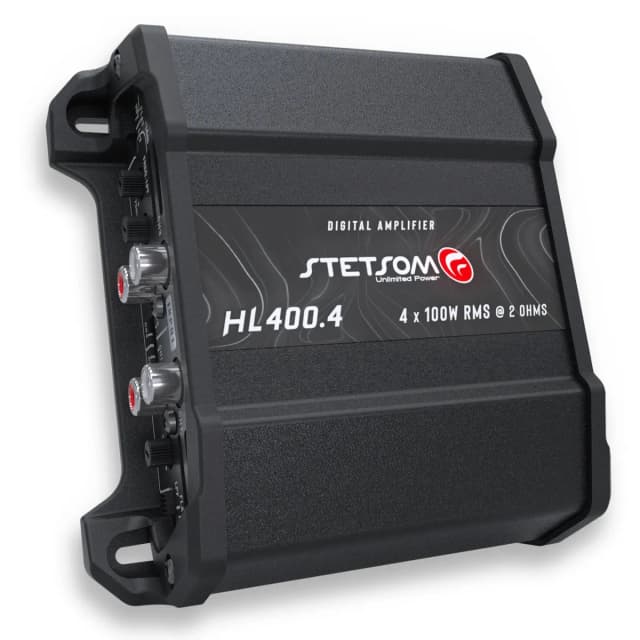 High Line HL-400.4 Digital Amplifier 400 W Class D Full-Range Four-Channel 2 Ohm