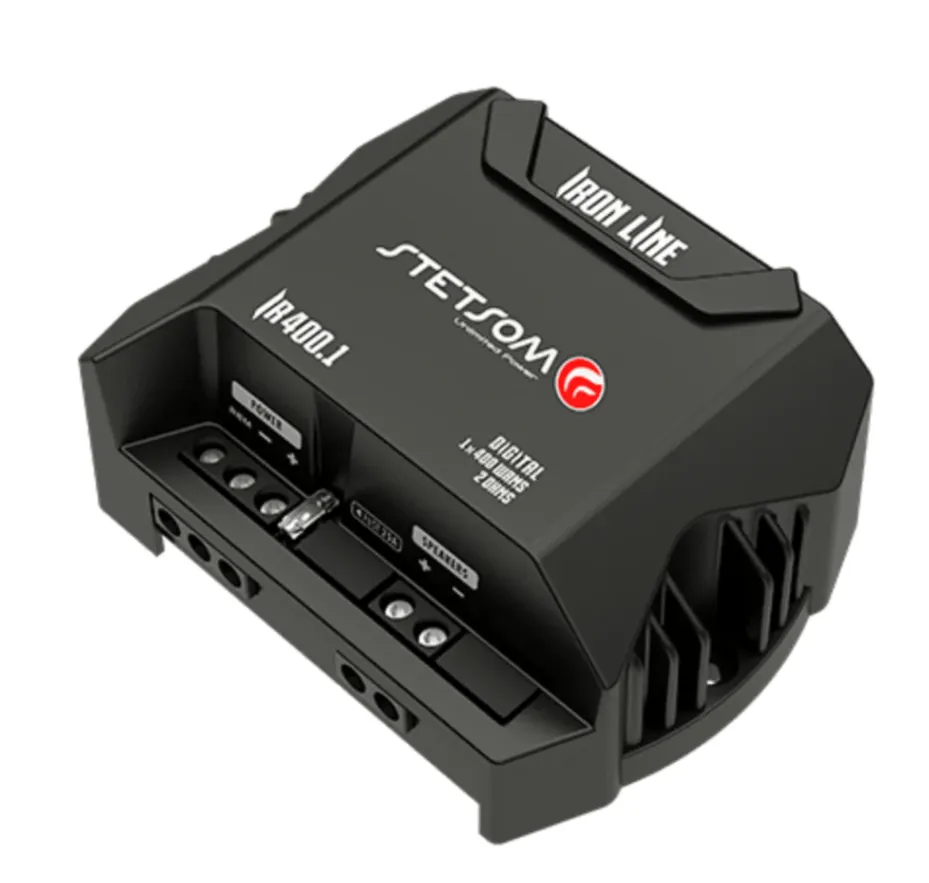 Iron Line IR-400.1 Mono One-Channel 400 W Amplifier Full Range Compact 2 Ohm