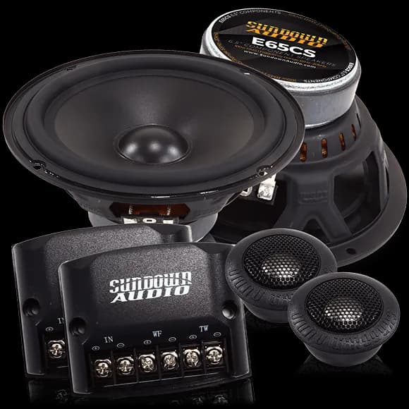 E-6.5CS 6.5" Component Speakers