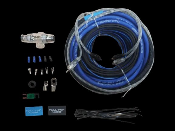 Full Tilt Audio 4 AWG OFC Amplifier Wire Kits