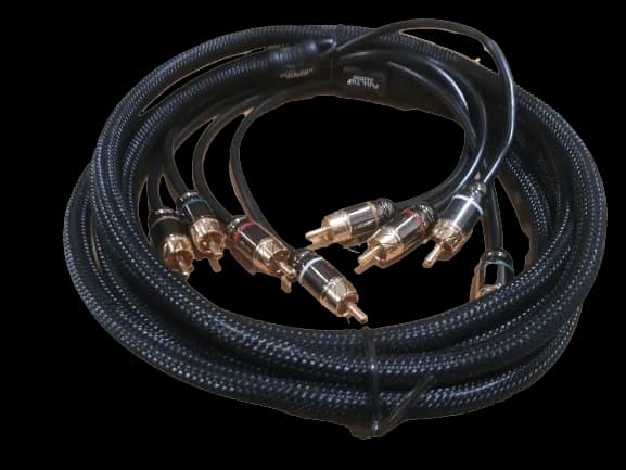 Full Tilt Audio HQ Series 4-Channel RCA Cable
