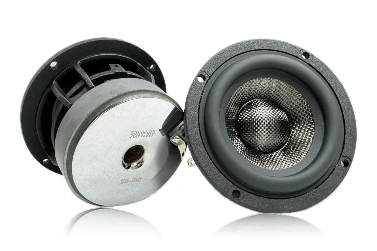 Sundown Audio SA-Series SA-3M 4ohm 3" Speakers PAIR