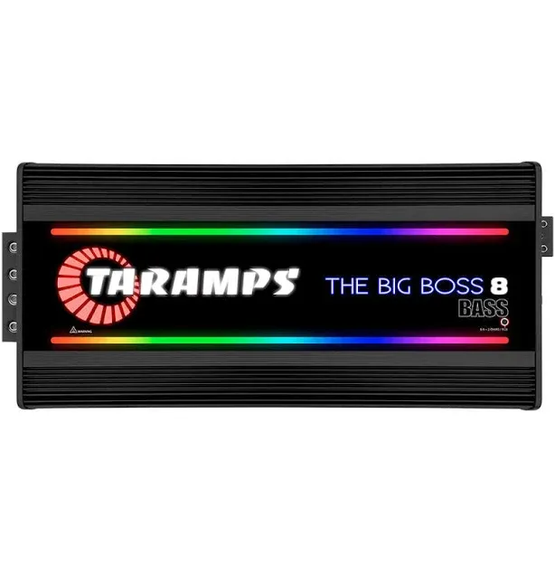 The Big Boss 8 Bass Black Car Amplifier