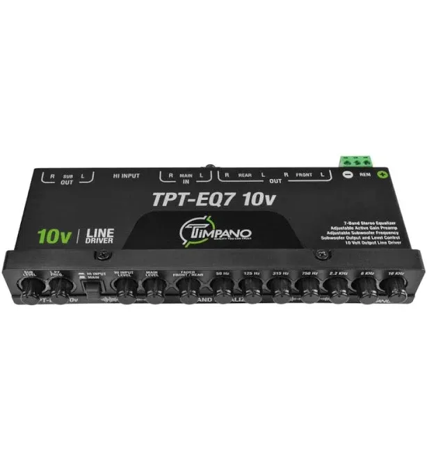 10v 7 Band Equalizer / High Voltage Line Driver